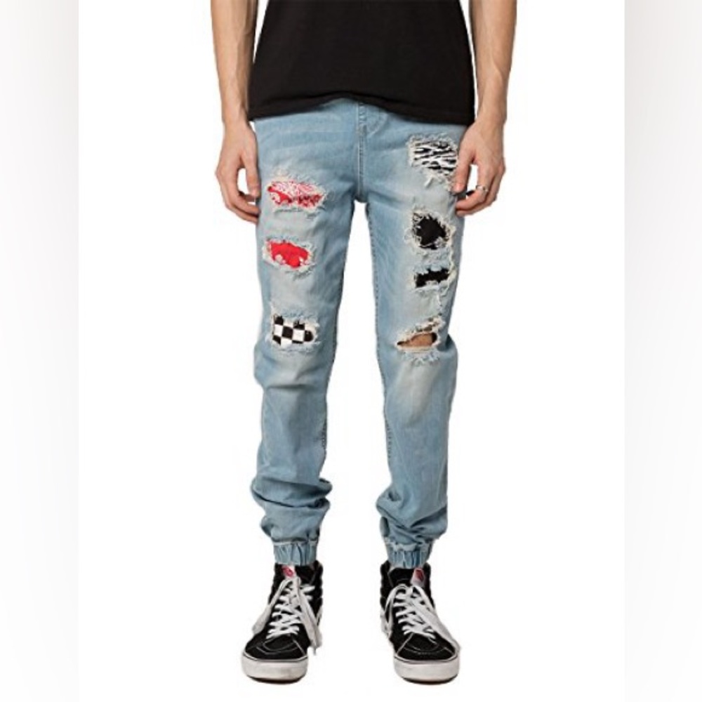 East point denim joggers